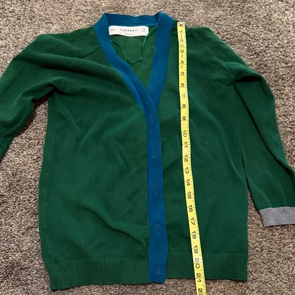 Zara Button Front Cardigan - Picture 2 of 5